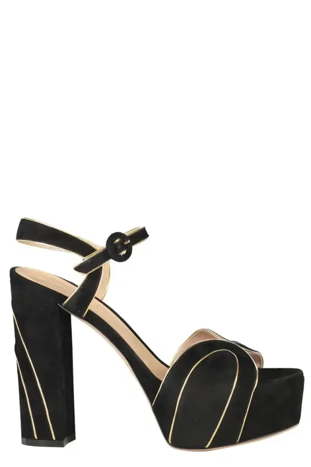 Rita Platform Sandal - Meking Black
