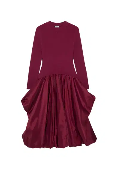 Simkhai Kenlie Taffeta Knit Midi Dress | Thumbnail 1
