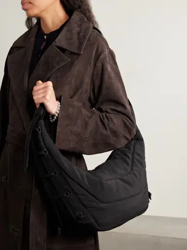 Lemaire Soft Game Medium Quilted Canvas Shoulder Bag | Thumbnail 2 Lemaire Soft Game Medium Quilted Canvas Shoulder Bag | Thumbnail 2
