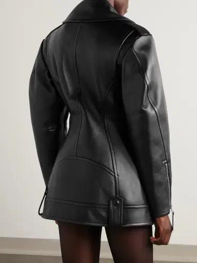 Givenchy Leather Mini Dress | Thumbnail 3