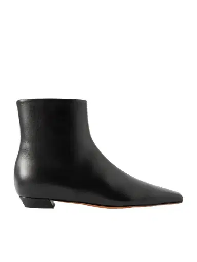 Proenza Schouler Trap Leather Ankle Boots | Thumbnail 1 Proenza Schouler Trap Leather Ankle Boots | Thumbnail 1