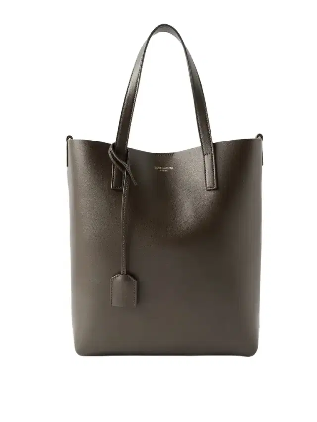 Toy North/south Leather Tote