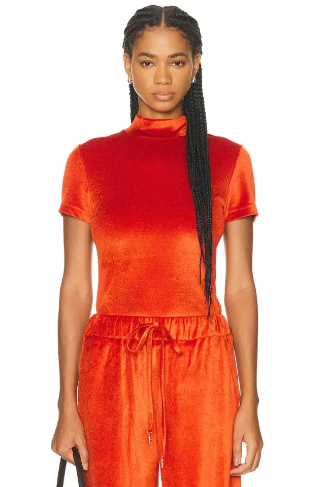 Gabriela Hearst Vik Mockneck Tee