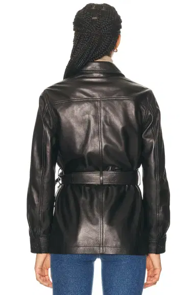 NILI LOTAN Mila Leather Jacket | Thumbnail 4 NILI LOTAN Mila Leather Jacket | Thumbnail 4