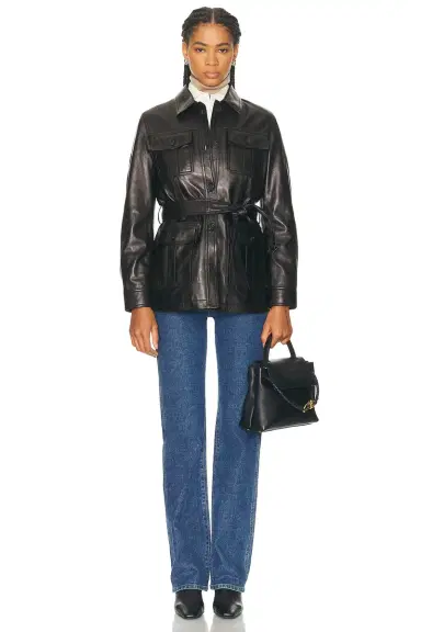 NILI LOTAN Mila Leather Jacket | Thumbnail 5 NILI LOTAN Mila Leather Jacket | Thumbnail 5