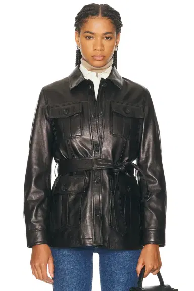 NILI LOTAN Mila Leather Jacket | Thumbnail 1 NILI LOTAN Mila Leather Jacket | Thumbnail 1