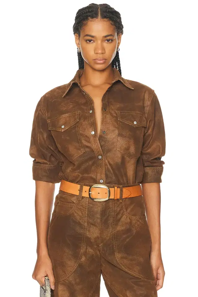 Isabel Marant Etoile Karima Button Up Top