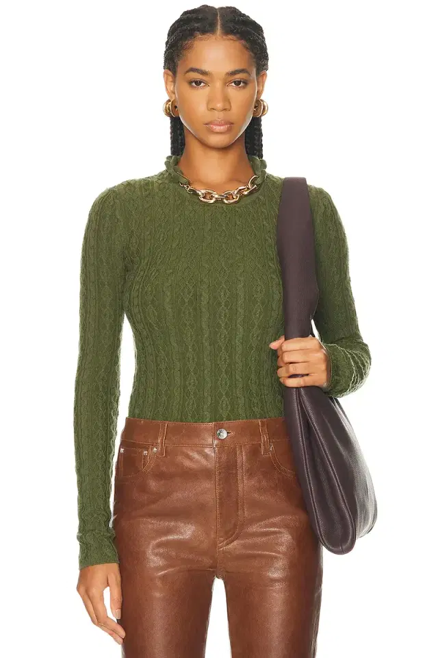 RABANNE Embelished Knit Sweater