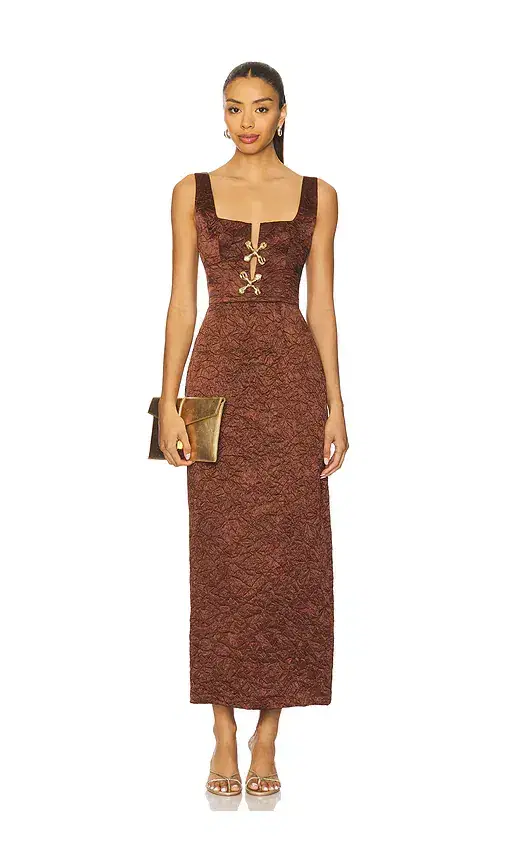 Usisi Sister Lauren Acetate Dress