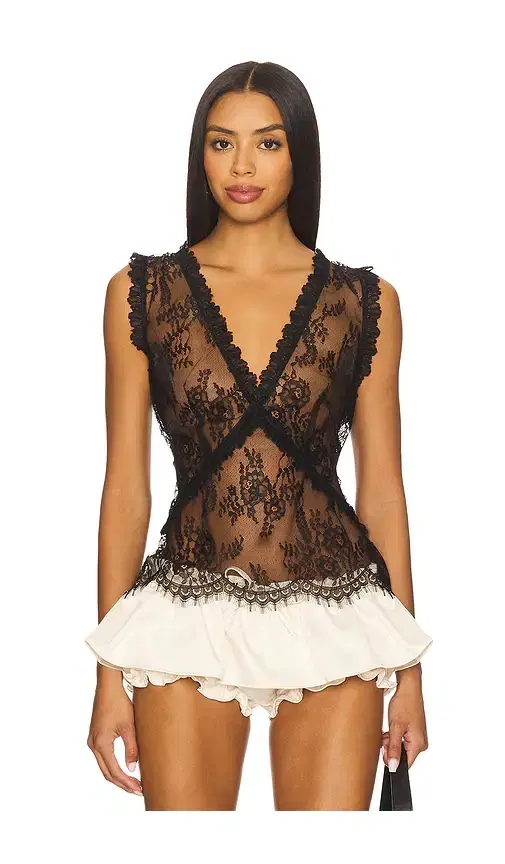 Ash Lace Top