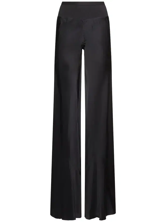Bias Washed Charmeuse Pants
