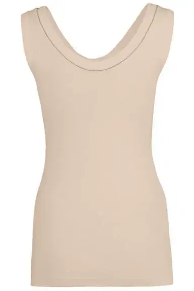 Brunello Cucinelli Monili Trim Tank - Talco | Thumbnail 5