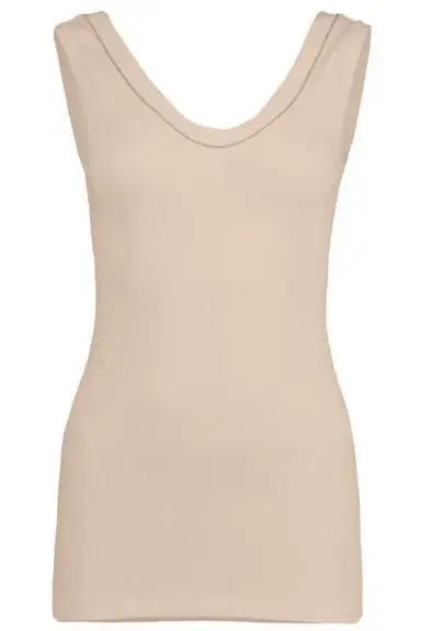 Brunello Cucinelli Monili Trim Tank - Talco | Thumbnail 1