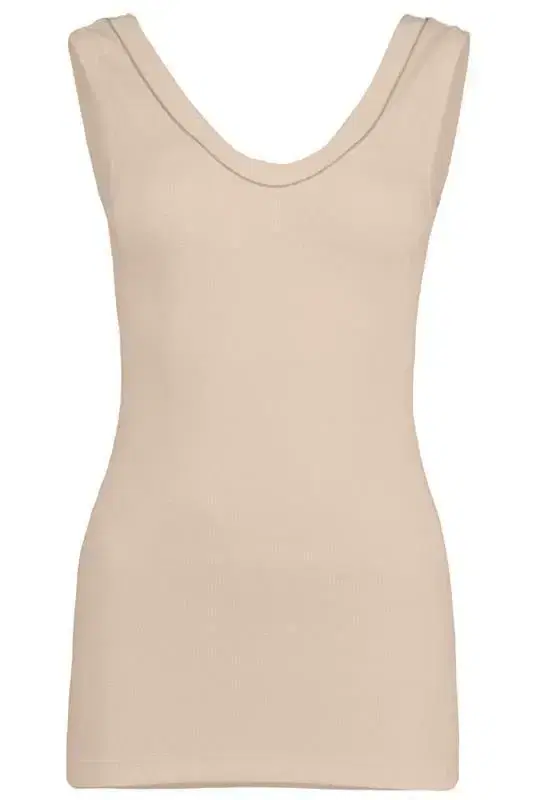 Brunello Cucinelli Monili Trim Tank - Talco