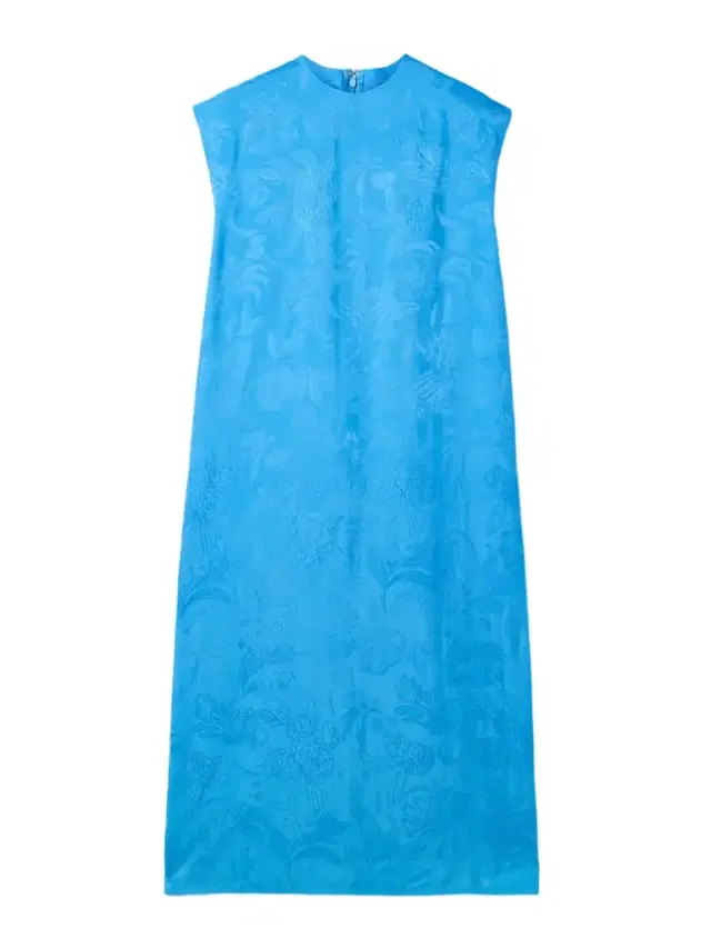Satin-jacquard Midi Dress