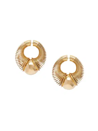 Alaïa tone Hoop Earrings | Thumbnail 1