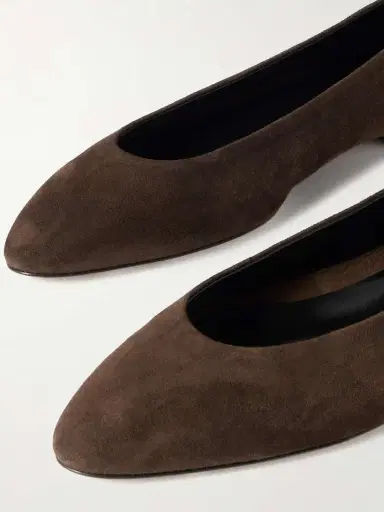 aeyde Ellie Suede Ballet Flats | Thumbnail 4 aeyde Ellie Suede Ballet Flats | Thumbnail 4