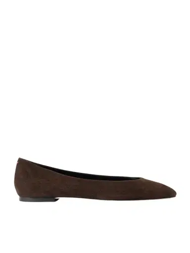 aeyde Ellie Suede Ballet Flats | Thumbnail 1 aeyde Ellie Suede Ballet Flats | Thumbnail 1