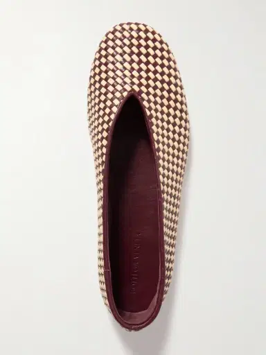 Bottega Veneta Two-tone Intrecciato Leather Ballet Flats | Thumbnail 5 Bottega Veneta Two-tone Intrecciato Leather Ballet Flats | Thumbnail 5