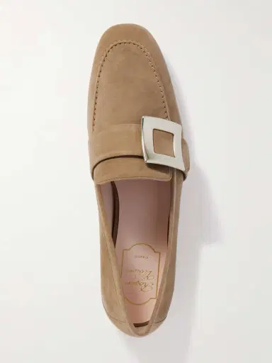 Roger Vivier Buckled Suede Loafers | Thumbnail 5 Roger Vivier Buckled Suede Loafers | Thumbnail 5