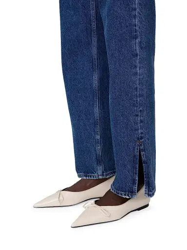 Anine Bing Women's Roy High-Rise Straight-Fit Jeans | Thumbnail 8 Anine Bing Women's Roy High-Rise Straight-Fit Jeans | Thumbnail 8