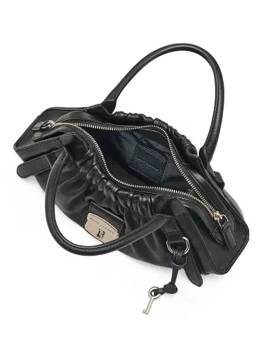 Marc Jacobs Women's The Small Cristina Satchel Bag - Black | Thumbnail 5 Marc Jacobs Women's The Small Cristina Satchel Bag - Black | Thumbnail 5
