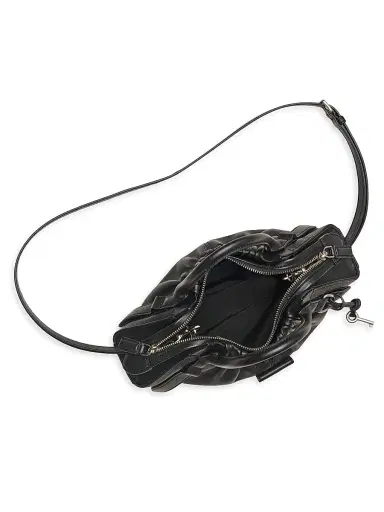 Marc Jacobs Women's The Small Cristina Satchel Bag - Black | Thumbnail 6 Marc Jacobs Women's The Small Cristina Satchel Bag - Black | Thumbnail 6