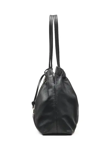Marc Jacobs Women's The Cristina Leather Tote Bag - Black | Thumbnail 3
