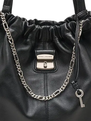 Marc Jacobs Women's The Cristina Leather Tote Bag - Black | Thumbnail 6