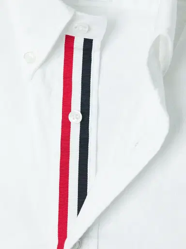 Thom Browne Men's Classic Cotton Oxford Shirt - White - Size XXL | Thumbnail 6