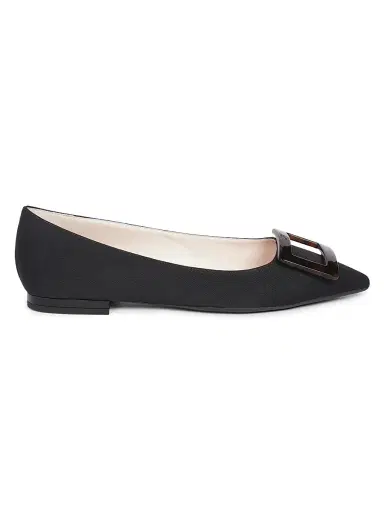 Roger Vivier Women's Gommettine Leather Ballerina Flats | Thumbnail 1 Roger Vivier Women's Gommettine Leather Ballerina Flats | Thumbnail 1