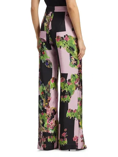 Libertine Women's Aarons Printed Pants - Pink Multi | Thumbnail 5 Libertine Women's Aarons Printed Pants - Pink Multi | Thumbnail 5