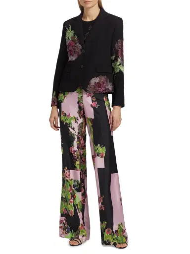 Libertine Women's American Beauty Short Blazer - Black | Thumbnail 2 Libertine Women's American Beauty Short Blazer - Black | Thumbnail 2
