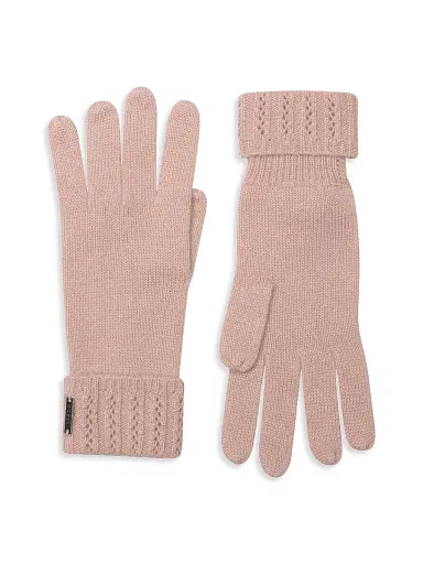 Gorski Women's Select Cashmere Gloves - Pink | Thumbnail 1 Gorski Women's Select Cashmere Gloves - Pink | Thumbnail 1