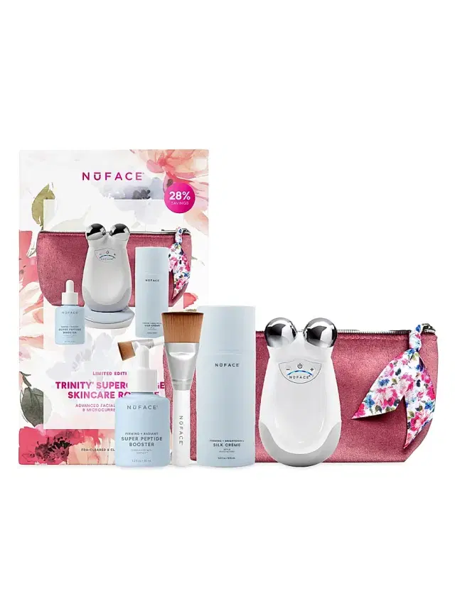 NuFace Women's Nuface Trinity Supercharged Skincare Routine