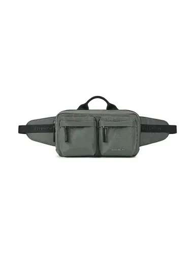 Givenchy Men's Essential U Belt Bag in Canvas - Salvia | Thumbnail 5