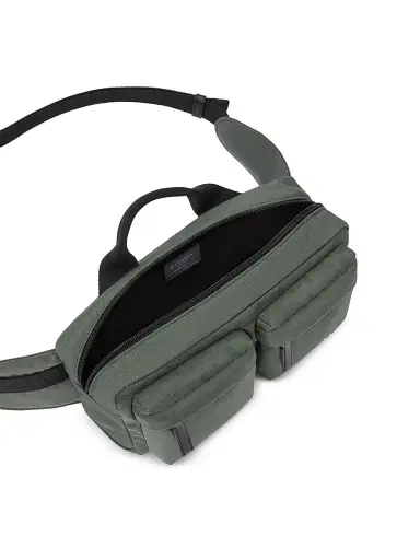 Givenchy Men's Essential U Belt Bag in Canvas - Salvia | Thumbnail 9