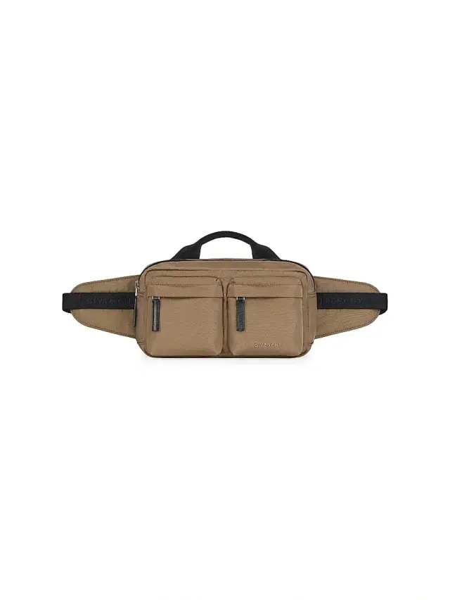 Men's Essential U Belt Bag in Canvas - Salvia