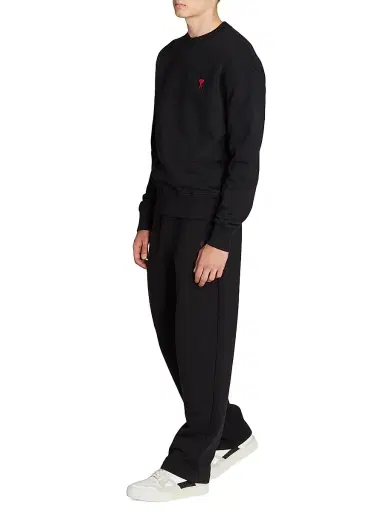 AMI PARIS Men's ADC Wool-Knit Crewneck Sweater | Thumbnail 2 AMI PARIS Men's ADC Wool-Knit Crewneck Sweater | Thumbnail 2
