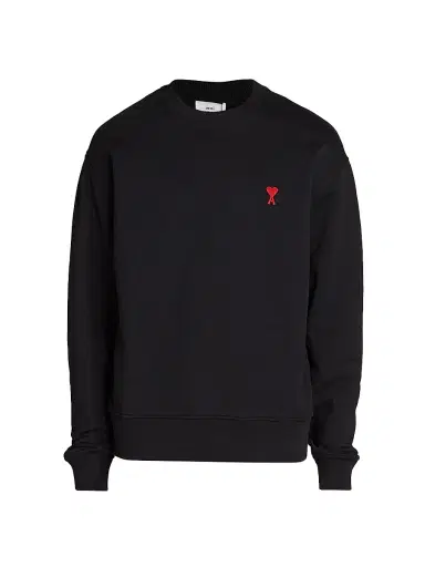 AMI PARIS Men's ADC Wool-Knit Crewneck Sweater | Thumbnail 1 AMI PARIS Men's ADC Wool-Knit Crewneck Sweater | Thumbnail 1