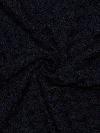 Giorgio Armani Men's Textured Knit Cashmere-Silk Crewneck Sweater - Night Blue - Size 46 | Thumbnail 7 Giorgio Armani Men's Textured Knit Cashmere-Silk Crewneck Sweater - Night Blue - Size 46 | Thumbnail 7