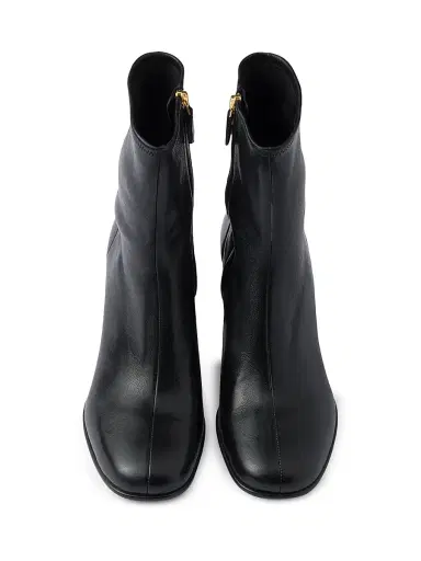Prada Women's Stretch Nappa Leather Booties - Black - Size 11 | Thumbnail 2 Prada Women's Stretch Nappa Leather Booties - Black - Size 11 | Thumbnail 2