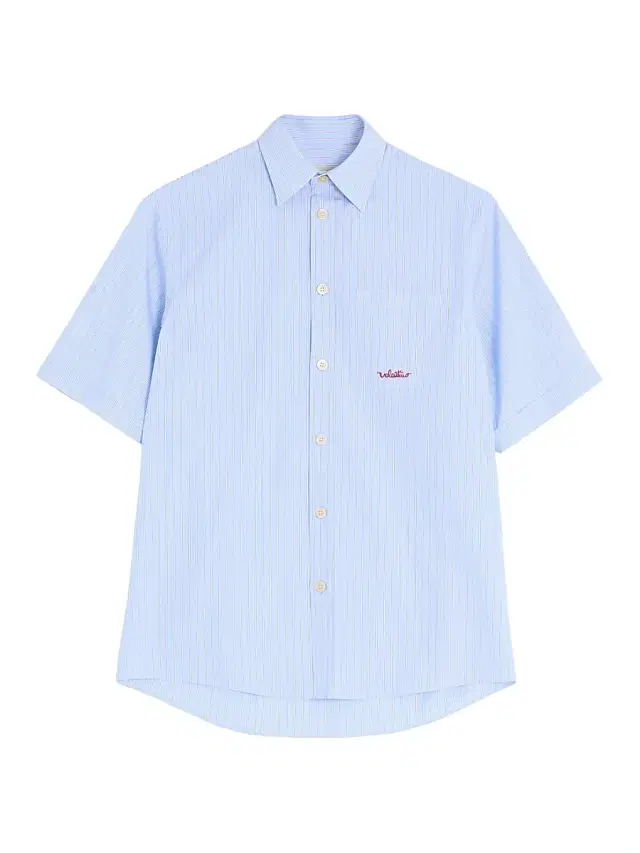 Valentino Garavani Men's Embroidered Cotton Shirt - Sky Blue