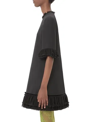 Valentino Garavani Women's Crepe Couture Short Dress - Black - Size 2 | Thumbnail 3 Valentino Garavani Women's Crepe Couture Short Dress - Black - Size 2 | Thumbnail 3