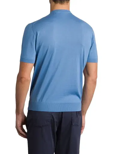 Stefano Ricci Men's Cashmere and Wool Blend Knit Crewneck Sweater | Thumbnail 3 Stefano Ricci Men's Cashmere and Wool Blend Knit Crewneck Sweater | Thumbnail 3