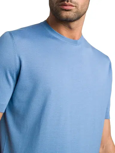 Stefano Ricci Men's Cashmere and Wool Blend Knit Crewneck Sweater | Thumbnail 4 Stefano Ricci Men's Cashmere and Wool Blend Knit Crewneck Sweater | Thumbnail 4