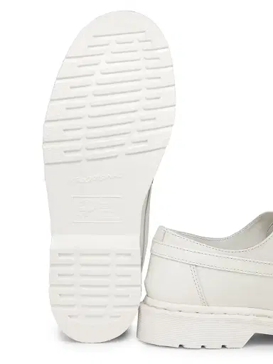 MM6 Maison Margiela Men's Dr. Martens x 1461 Penton Leather Mash-Up Loafers - Vintage White | Thumbnail 5 MM6 Maison Margiela Men's Dr. Martens x 1461 Penton Leather Mash-Up Loafers - Vintage White | Thumbnail 5