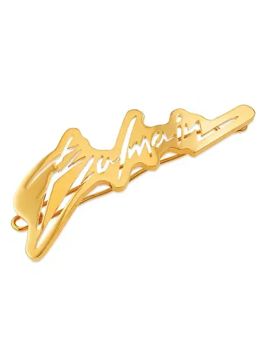 Balmain Hair Women's Limited Edition Signautre Logo Hair Slide | Thumbnail 1 Balmain Hair Women's Limited Edition Signautre Logo Hair Slide | Thumbnail 1