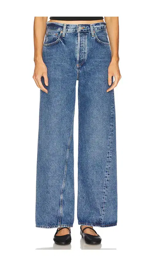 AGOLDE Twist Low Slung Baggy Jeans