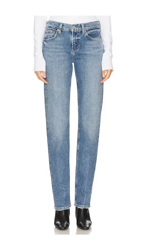 AGOLDE Low Rise Slim Jeans